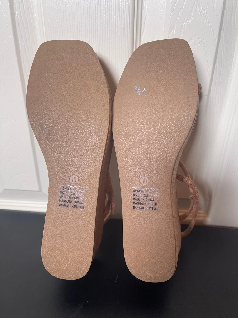 Coconuts by Matisse Blush Tan Cork Platform Sandals
